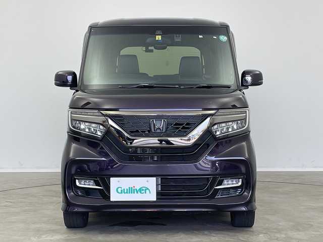 ホンダ Ｎ ＢＯＸ カスタム G EX ターボ ホンダセンシング 新潟県 2017(平29)年 3.1万km プレミアムベルベットパープル・パール 純正８インチＳＤナビ（Bluetooth・CD・USB）/両側パワースライドドア　/助手席ロングスライド/ホンダセンシング　/ターボ/ハーフレザーシート　/フルセグ　/バックカメラ　/レーンキープアシスト　/レーダークルーズコントロール/後方コーナーセンサー　/ＬＥＤオートライト　/オートマチックハイビーム　/純正前後ドライブレコーダー/パドルシフト/純正ビルトインETC/MTモード付AT/アイドリングストップ/純正フロアマット/純正１５インチアルミホイール/スマートキー
