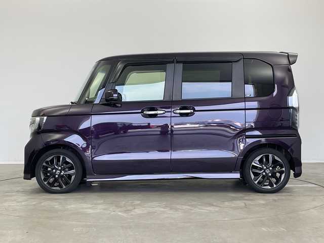 ホンダ Ｎ ＢＯＸ カスタム G EX ターボ ホンダセンシング 新潟県 2017(平29)年 3.1万km プレミアムベルベットパープル・パール 純正８インチＳＤナビ（Bluetooth・CD・USB）/両側パワースライドドア　/助手席ロングスライド/ホンダセンシング　/ターボ/ハーフレザーシート　/フルセグ　/バックカメラ　/レーンキープアシスト　/レーダークルーズコントロール/後方コーナーセンサー　/ＬＥＤオートライト　/オートマチックハイビーム　/純正前後ドライブレコーダー/パドルシフト/純正ビルトインETC/MTモード付AT/アイドリングストップ/純正フロアマット/純正１５インチアルミホイール/スマートキー