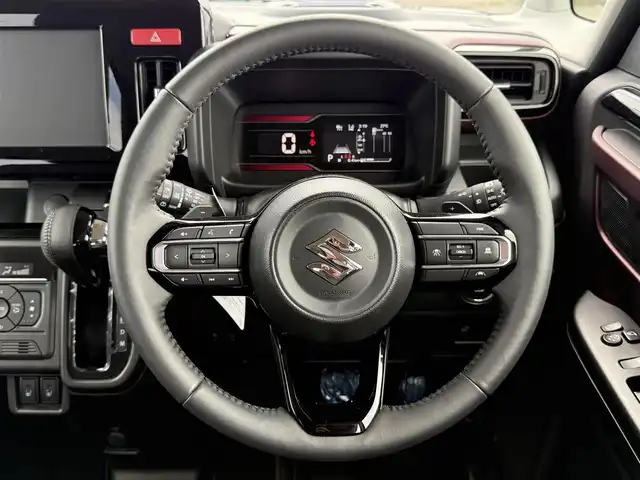 スズキ スペーシア カスタム HYBRID XS ターボ 道南・函館 2024(令6)年 0.2万km ブルーイッシュブラックパール3 ・衝突被害軽減ブレーキ/・レーダークルーズコントロール/・レーンキープアシスト/・前後コーナーセンサー/・オートマチックハイビーム/・オートライト/・横滑り防止装置/・オットマン/・前席シートヒーター/・ヘッドアップディスプレイ/・ステアリングヒーター/・パドルシフト/・マニュアルレベリング