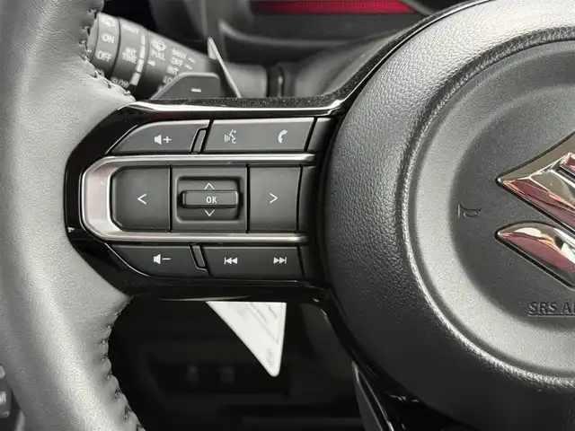 スズキ スペーシア カスタム HYBRID XS ターボ 道南・函館 2024(令6)年 0.2万km ブルーイッシュブラックパール3 ・衝突被害軽減ブレーキ/・レーダークルーズコントロール/・レーンキープアシスト/・前後コーナーセンサー/・オートマチックハイビーム/・オートライト/・横滑り防止装置/・オットマン/・前席シートヒーター/・ヘッドアップディスプレイ/・ステアリングヒーター/・パドルシフト/・マニュアルレベリング