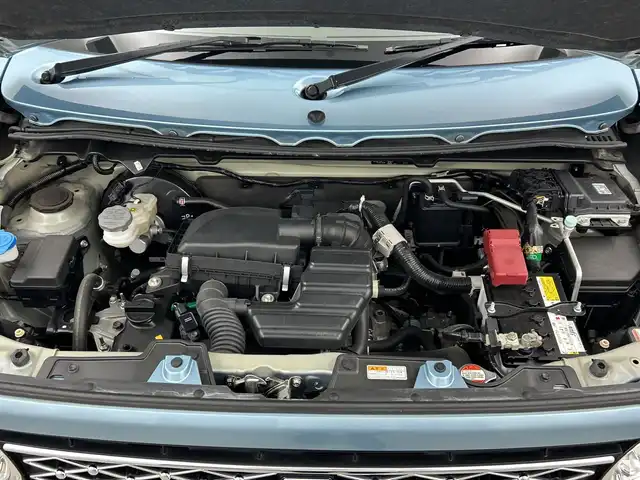 スズキ ラパン モード 三重県 2019(令1)年 4.5万km フィズブルーパールメタリック 禁煙車/社外オーディオ/・CD・Bluetooth・AM/FM/コーナーセンサー/前席シートヒーター/ステアリングスイッチ/純正フロアマット/電格ミラー/LEDヘッドライト（オートライト）