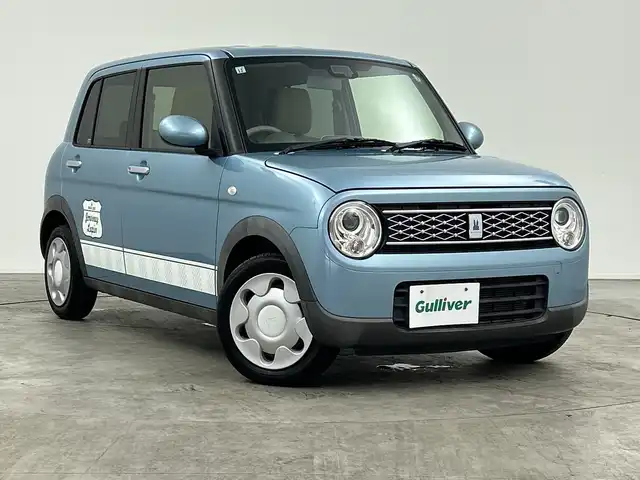 スズキ ラパン モード 三重県 2019(令1)年 4.5万km フィズブルーパールメタリック 禁煙車/社外オーディオ/・CD・Bluetooth・AM/FM/コーナーセンサー/前席シートヒーター/ステアリングスイッチ/純正フロアマット/電格ミラー/LEDヘッドライト（オートライト）