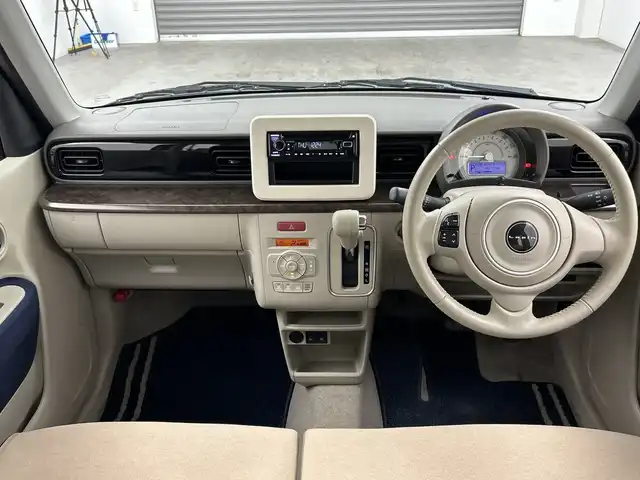 スズキ ラパン モード 三重県 2019(令1)年 4.5万km フィズブルーパールメタリック 禁煙車/社外オーディオ/・CD・Bluetooth・AM/FM/コーナーセンサー/前席シートヒーター/ステアリングスイッチ/純正フロアマット/電格ミラー/LEDヘッドライト（オートライト）