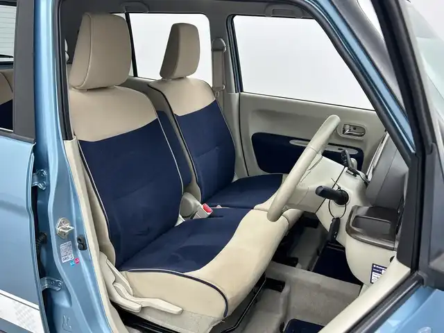 スズキ ラパン モード 三重県 2019(令1)年 4.5万km フィズブルーパールメタリック 禁煙車/社外オーディオ/・CD・Bluetooth・AM/FM/コーナーセンサー/前席シートヒーター/ステアリングスイッチ/純正フロアマット/電格ミラー/LEDヘッドライト（オートライト）