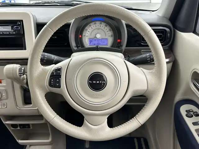 スズキ ラパン モード 三重県 2019(令1)年 4.5万km フィズブルーパールメタリック 禁煙車/社外オーディオ/・CD・Bluetooth・AM/FM/コーナーセンサー/前席シートヒーター/ステアリングスイッチ/純正フロアマット/電格ミラー/LEDヘッドライト（オートライト）