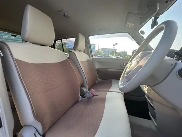 スズキ ラパン X 大阪府 2023(令5)年 0.2万km フォーンベージュM スズキセーフティサポート/社外ナビ/   TV/CD/Bluetooth/USB　　/バックカメラ/リアコーナーセンサー/前席シートヒーター　/アイドリングストップ/レーンキープアシスト　/ベンチシート　/前後ドライブレコーダー　/純正14インチアルミホイール　/LEDヘッドライト/ETC