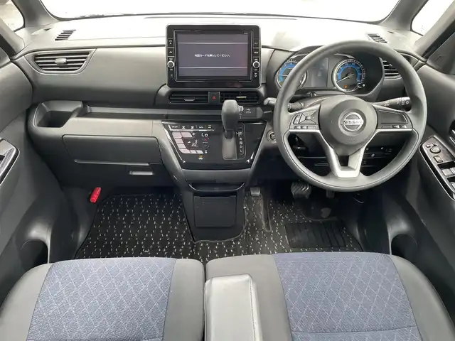 日産 ルークス ハイウェイスター X 埼玉県 2021(令3)年 12.7万km アメジストパープル 純正９インチＳＤナビ/（AM/FM/CD/DVD/BT)/アラウンドビュモニター　/フルセグＴＶ　/片側パワースライドドア　/ＬＥＤヘッドライト　/オートライト　/ＥＴＣ　/ウインカミラー　/オートライト　/スマートキー　/ステアリングスイッチ