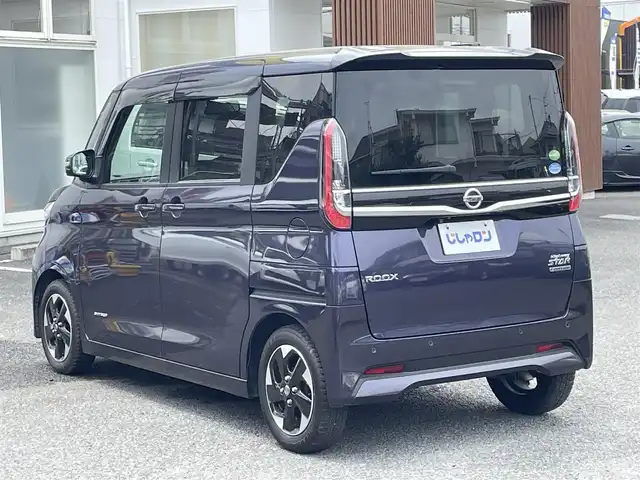 日産 ルークス ハイウェイスター X 埼玉県 2021(令3)年 12.7万km アメジストパープル 純正９インチＳＤナビ/（AM/FM/CD/DVD/BT)/アラウンドビュモニター　/フルセグＴＶ　/片側パワースライドドア　/ＬＥＤヘッドライト　/オートライト　/ＥＴＣ　/ウインカミラー　/オートライト　/スマートキー　/ステアリングスイッチ