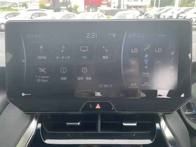 トヨタ ハリアー ハイブリッド Z レザーパッケージ 鹿児島県 2020(令2)年 8.9万km ホワイトパールクリスタルシャイン ハイブリッド車/純正JBLナビ/　　BT/フルセグ/バックカメラ/レーダークルーズコントロール/LEDヘッドライト/レザーシート/シートヒーター/純正19インチアルミホイール/USBポート/ビルトインETC2.0