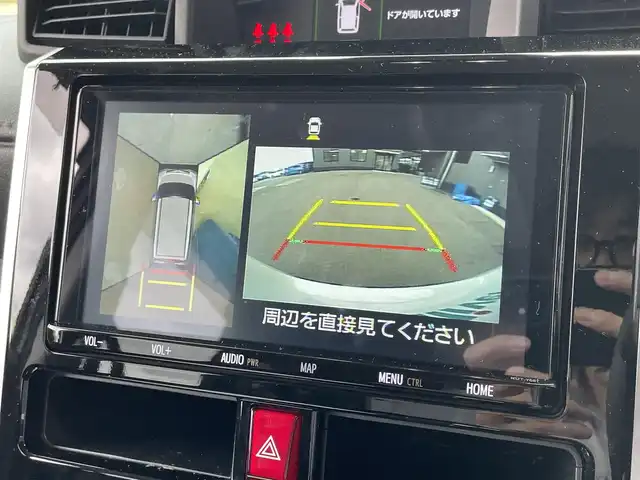 トヨタ ルーミー カスタムG－T 滋賀県 2020(令2)年 2.5万km パールホワイトⅢ 純正9インチナビ/【Bluetooth/CD/DVD/フルセグTV】/両側パワースライドドア/全方位カメラ/クルーズコントロール/クリアランスソナー/レーンディパーチャーアラート/衝突軽減ブレーキ/LEDヘッドライト/オートライト/オートマチックハイビーム/D/Nシートヒーター/ビルトインETC2.0/前後ドライブレコーダー/プッシュスタート/スマートキー/ステアリングリモコン