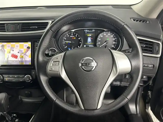 日産 エクストレイル ハイブリッド 20X エクストリーマーXエマージェンシーブレーキ 道央・札幌 2016(平28)年 6.8万km チタニウムカーキ ・４WD/・プロパイロット/・純正9インチナビ/　CD/DVD/SD/BT/フルセグ/・バックカメラ/・インテリジェントルームミラー/・ビルトインETC/・前方ドライブレコーダー/・エマージェンシーブレーキ/・レーダークルーズコントロール/・レーンキープアシスト/・クリアランスソナー/・カプロンシート/・前席シートヒーター/・ルーフレール/・LEDヘッドライト/・フォグライト/・オートライト/・純正フロアマット/・ドアバイザー