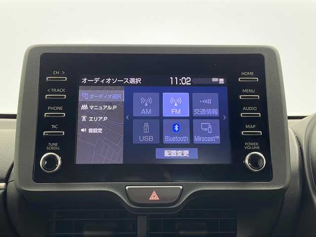 トヨタ ヤリス ハイブリッド X 栃木県 2021(令3)年 3.7万km シルバーM トヨタセーフティセンス/・プリクラッシュセーフティ/・レーントレーシングアシスト/・レーンディパーチャーアラート/・レーダークルーズコントロール/・オートマチックハイビーム/・先行車発進アラーム/禁煙車/純正ディスプレイオーディオ/オートハイビーム/ＥＴＣ/オートエアコン/オートライト/キーレス/社外ドラレコ/ステアリングスイッチ/サイドバイザー