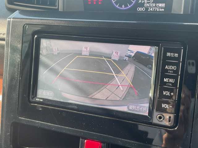 トヨタ タンク G S 静岡県 2018(平30)年 2.5万km プラムブラウンパールクリスタルシャイン ●純正SDナビ/(ワンセグ/CD/Bluetooth/AUX)/(デンソー/NSCD-W66)/●バックカメラ/●クルーズコントロール/●プリクラッシュセーフティ/●レーンキープアシスト/●オートライト/●ステアリングスイッチ/●ETC/●両側パワースライドドア/●レベライザー/●ドアバイザー/●純正ホイールキャップ/●社外フロアマット/●スマートキー/●プッシュスタート/●ダブルSRS＋ABS