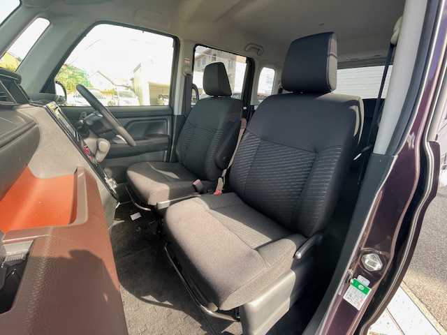 トヨタ タンク G S 静岡県 2018(平30)年 2.5万km プラムブラウンパールクリスタルシャイン ●純正SDナビ/(ワンセグ/CD/Bluetooth/AUX)/(デンソー/NSCD-W66)/●バックカメラ/●クルーズコントロール/●プリクラッシュセーフティ/●レーンキープアシスト/●オートライト/●ステアリングスイッチ/●ETC/●両側パワースライドドア/●レベライザー/●ドアバイザー/●純正ホイールキャップ/●社外フロアマット/●スマートキー/●プッシュスタート/●ダブルSRS＋ABS