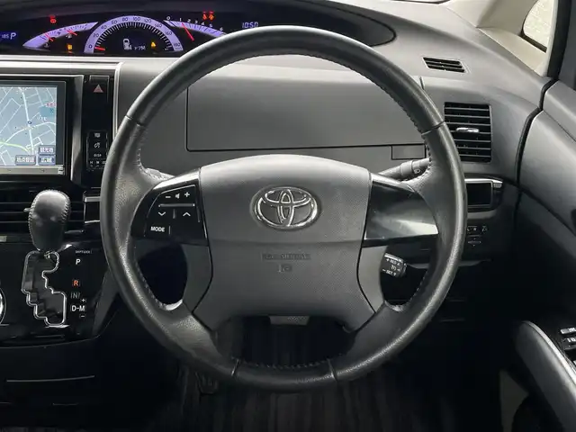 トヨタ エスティマ アエラス プレミアムエディション 岐阜県 2014(平26)年 10.1万km ブラック (株)IDOMが運営する【じしゃロン多治見店】の自社ローン専用車両になります。こちらは現金またはオートローンご利用時の価格です。自社ローンご希望の方は別途その旨お申付け下さい。/ディーラーオプションナビ/　（Bluetooth/DVD/フルセグ）/両側パワースライドドア/クルーズコントロール/バックカメラ/オートライト/フォグランプ/ドライブレコーダー/ETC