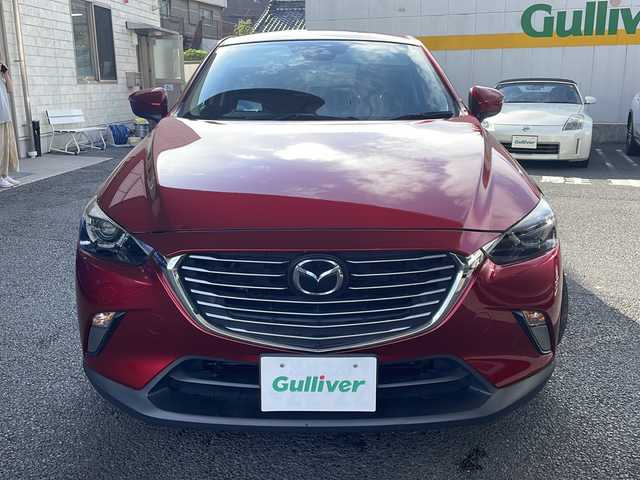 マツダ ＣＸ－３ XD プロアクティブ 東京都 2017(平29)年 9.3万km ソウルレッドクリスタルM ワンオーナー/メモリナビ（DVD再生機能あり）/バックカメラ/アイドリングストップ/クルーズコントロール（追従走行あり）/プッシュスタート/ETC/BOSEプレミアムサウンド（7スピーカー）/パドルシフト/W＋サイド（カーテン）エアバッグ/衝突被害軽減システム/盗難防止装置/LEDヘッドライト/Bluetooth接続/取扱説明書/保証書/スペアキー/オートライト/純正フロアマット/プッシュスタート
