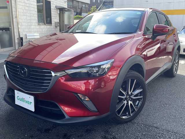 マツダ ＣＸ－３ XD プロアクティブ 東京都 2017(平29)年 9.3万km ソウルレッドクリスタルM ワンオーナー/メモリナビ（DVD再生機能あり）/バックカメラ/アイドリングストップ/クルーズコントロール（追従走行あり）/プッシュスタート/ETC/BOSEプレミアムサウンド（7スピーカー）/パドルシフト/W＋サイド（カーテン）エアバッグ/衝突被害軽減システム/盗難防止装置/LEDヘッドライト/Bluetooth接続/取扱説明書/保証書/スペアキー/オートライト/純正フロアマット/プッシュスタート