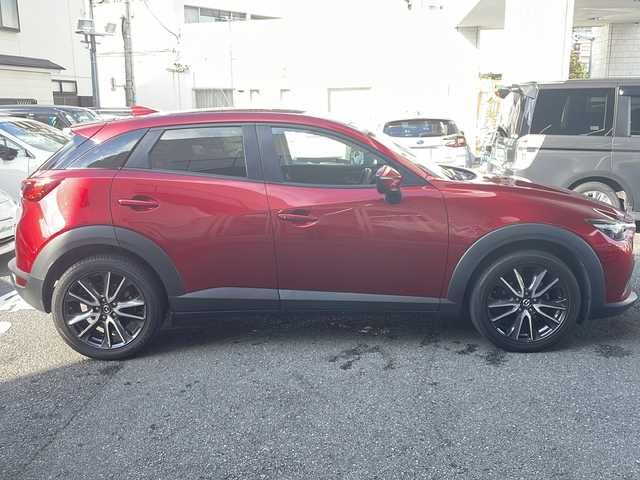 マツダ ＣＸ－３ XD プロアクティブ 東京都 2017(平29)年 9.3万km ソウルレッドクリスタルM ワンオーナー/メモリナビ（DVD再生機能あり）/バックカメラ/アイドリングストップ/クルーズコントロール（追従走行あり）/プッシュスタート/ETC/BOSEプレミアムサウンド（7スピーカー）/パドルシフト/W＋サイド（カーテン）エアバッグ/衝突被害軽減システム/盗難防止装置/LEDヘッドライト/Bluetooth接続/取扱説明書/保証書/スペアキー/オートライト/純正フロアマット/プッシュスタート