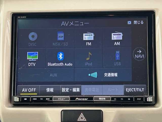 スズキ ハスラー J 茨城県 2019(令1)年 0.7万km フェニックスレッドパール/ホワイト2トーンルーフ 社外7型ナビ/アラウンドビューモニター/ビルトインETC/ドライブレコーダー前後/シートヒーター/衝突軽減システム/横滑り防止装置/レーン逸脱警報/オートライト/USB入力端子/アイドリングストップ/スマートキー