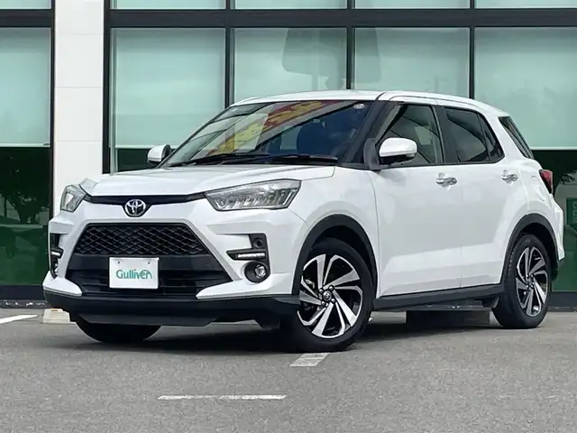 トヨタ ライズ Z 和歌山県 2020(令2)年 8万km シャイニングホワイトパール 純正9インチディスプレイオーディオ/全方位カメラ/衝突軽減ブレーキ/レーダークルコン/前後コーナーセンサー/オートライト/ドラレコ/ETC/レーダー探知機（TZ-R001A)/シートヒーター/LEDヘッドライト/フロント・リアフォグランプ/純正17インチアルミ/純正フロアマット