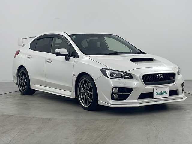 スバル ＷＲＸ ＳＴＩ STI タイプS 道央・札幌 2014(平26)年 6.8万km クリスタルホワイトP ・4WD/・社外ナビ&TV&CD&DVD&SD&BT/・バックカメラ/・ハーフレザーシート/・STIエアロ/・社外ドライブレコーダー/・ETC/・LEDヘッドライト/・オートライト/・スマートキー/・スペアキー
