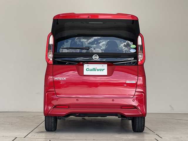 日産 ルークス X 愛知県 2020(令2)年 5.9万km スパークリングレッドM エマージェンシーブレーキ/純正9型ナビ　SDカードなし/全方位カメラ/片側パワースライド/バックカメラ/コーナーセンサー/オートライト/ドライブレコーダー/ETC/衝突軽減システム/フルセグ/CD DVD/Bluetooth/ステアリングスイッチ/スマートキー/プッシュスタート