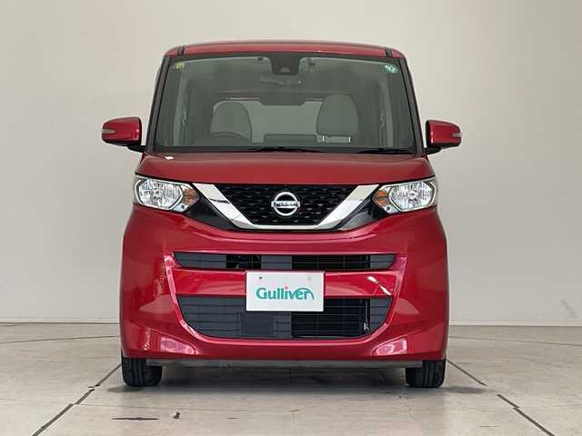 日産 ルークス X 愛知県 2020(令2)年 5.9万km スパークリングレッドM エマージェンシーブレーキ/純正9型ナビ　SDカードなし/全方位カメラ/片側パワースライド/バックカメラ/コーナーセンサー/オートライト/ドライブレコーダー/ETC/衝突軽減システム/フルセグ/CD DVD/Bluetooth/ステアリングスイッチ/スマートキー/プッシュスタート