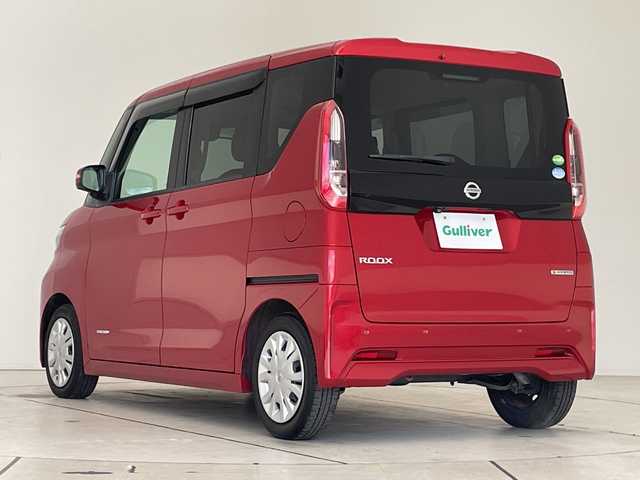 日産 ルークス X 愛知県 2020(令2)年 5.9万km スパークリングレッドM エマージェンシーブレーキ/純正9型ナビ　SDカードなし/全方位カメラ/片側パワースライド/バックカメラ/コーナーセンサー/オートライト/ドライブレコーダー/ETC/衝突軽減システム/フルセグ/CD DVD/Bluetooth/ステアリングスイッチ/スマートキー/プッシュスタート