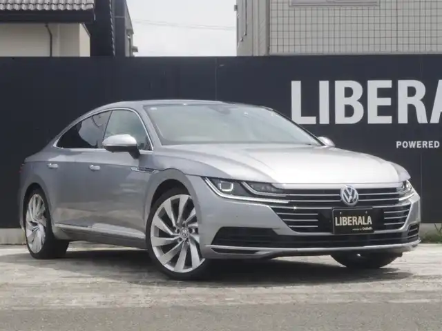 フォルクスワーゲン アルテオン TSI 4モーション エレガンス 岩手県 2018(平30)年 4.8万km パイライトシルバーM フロントアシスト/サイドアシスト/レーンアシスト/ACC/純正ナビ/フルセグTV/全方位カメラ/PDC/ヘッドアップD/サンルーフ/DYNAUDIOサウンド/黒革シート/パワーシート/シートヒーター/電動トランク/ステアリングヒーター/360°ドラレコ /LEDライト