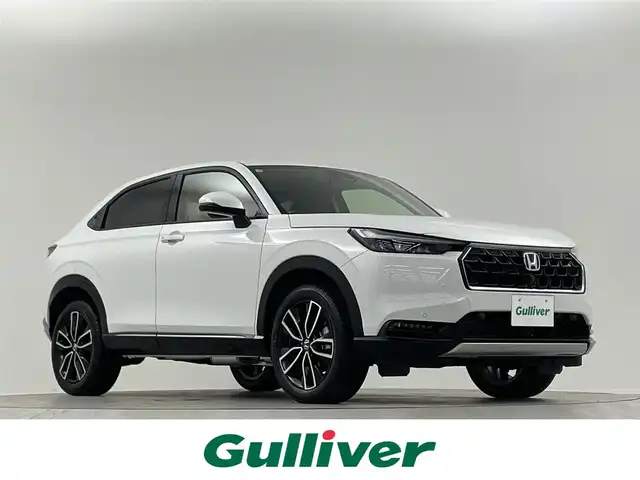 ホンダ ヴェゼル ハイブリッド e:HEV Z 埼玉県 2025(令7)年 0.1万km未満 プラチナホワイトパール 登録済未使用車　純正9インチナビ　フルセグ　バックカメラ　ETC2.0　レーダークルーズ　ホンダセンシング　シートヒーター　ステアリングヒーター　BSM　LEDオートライト　パドルシフト　クリアランスソナー　スペアキー　