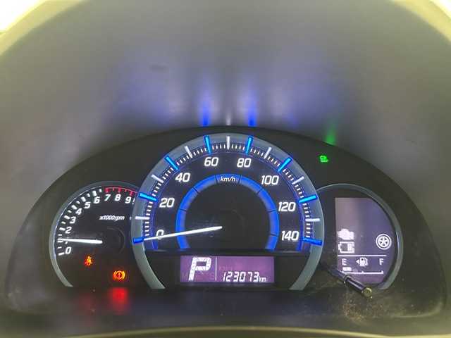スズキ ワゴンＲ FZ 兵庫県 2015(平27)年 12.3万km ブルーイッシュブラックパール3 社外ナビ(Bluetooth/CD/DVD/フルセグTV）/バックカメラ/ETC/シートヒーター/衝突軽減ブレーキ/プッシュスタート/スペアキー/アイドリングストップ/ドアバイザー/純正アルミホイール/オートライト