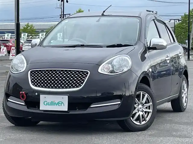 日産 マーチ ボレロ 道央・札幌 2020(令2)年 11.4万km ナイトベールパープル ４WD/純正ディーラーOPナビ/CD/SD/BT/フルセグ/横滑り防止装置/デフロック切替/ドライブレコーダー/革巻きステアリング/プッシュスタート/スマートキー/LEDヘッドライト/オートライト/電動格納ミラー/純正フロアマット/ドアバイザー/スペアキー/社外エンジンスターター/社外AW付夏タイヤ積込/165/70/R14/2023年/山2mm/AUTECHホイール積込