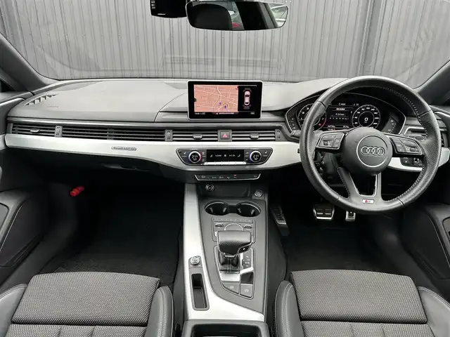 アウディ Ａ５ SB2．0TFSI Q スポーツ 福島県 2017(平29)年 3.5万km グレイシアホワイトメタリック Sラインパッケージ/ACC/レーンキープ/ブラインドスポット /マトリクスLEDヘッドライト/バーチャルコックピット/黒ハーフレザーシート/パワーシート/シートヒーター/純正ナビ/AppleCarPlay/360°カメラ/フルセグTV/電動リアゲート/オートホールド /コーナーセンサー /レインセンサー /ドライブセレクト /パドルシフト/純正18インチAW/取扱説明書/保証書/スペアキー