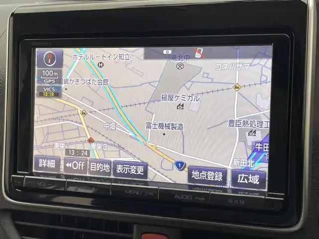 トヨタ ヴォクシー ZS 愛知県 2014(平26)年 7.8万km ブラック 純正９型メモリナビ　フルセグＴＶ　アルパイン後席モニター　バックカメラ　両側パワースライドドア　ＥＴＣ　ＬＥＤオートライト　前後ドラレコ　Ｂｌｕｅｔｏｏｔｈ　ステアリングスイッチ　フォグランプ　禁煙車