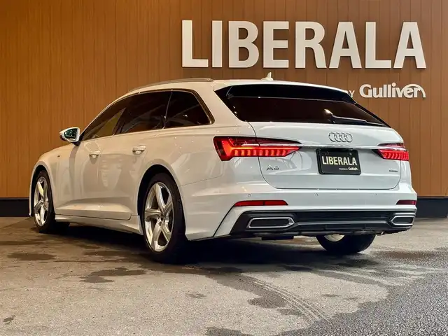 アウディ アウディ Ａ６ アバント45TFSIクワトロ スポーツ 宮城県 2022(令4)年 3.7万km 白 Ｓラインパッケージ/MMIナビ/全周囲カメラ/AppleCarPlay/AndroidAuto/黒革シート/シートヒーター/メモリ機能付きパワーシート/アイドリングストップ/ACC/レーンキープアシスト/BSM/障害物センサー/パワーバックドア/バーチャルコックピット/ステアリングスイッチ/パドルシフト/オートホールド/ドラレコ/マトリクスLEDヘッドライト/イージークローザー