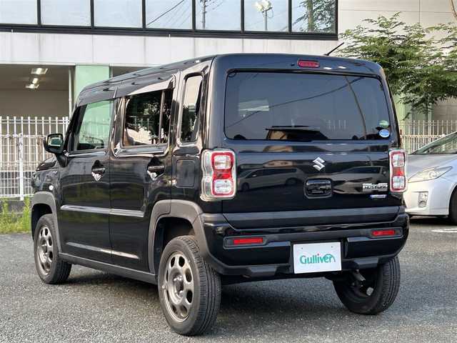 スズキ ハスラー HYBRID G 熊本県 2020(令2)年 3.1万km ブルーイッシュブラックパール3 プッシュスタート/社外ナビ/（CD・DVD・フルセグTV・BTオーディオ・SD）/バックカメラ/ビルトインETC/ドライブレコーダー/前席シートヒーター/オートライト/横滑り防止装置/純正フロアマット/純正ドアバイザー/新車保証書/取扱説明書/スマートスペアキー×1本