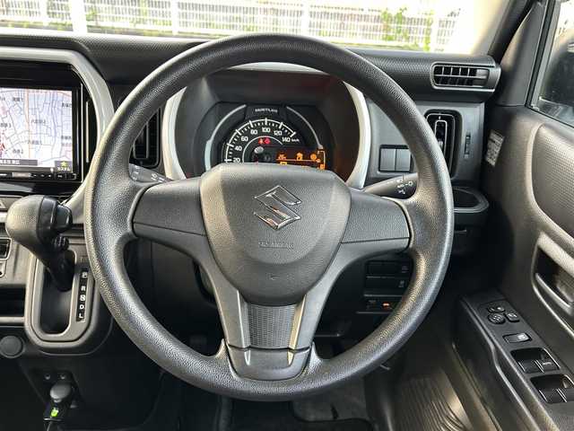 スズキ ハスラー HYBRID G 熊本県 2020(令2)年 3.1万km ブルーイッシュブラックパール3 プッシュスタート/社外ナビ/（CD・DVD・フルセグTV・BTオーディオ・SD）/バックカメラ/ビルトインETC/ドライブレコーダー/前席シートヒーター/オートライト/横滑り防止装置/純正フロアマット/純正ドアバイザー/新車保証書/取扱説明書/スマートスペアキー×1本