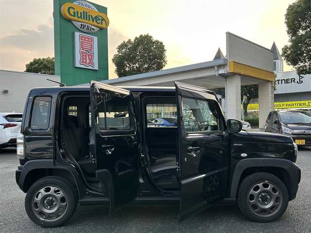 スズキ ハスラー HYBRID G 熊本県 2020(令2)年 3.1万km ブルーイッシュブラックパール3 プッシュスタート/社外ナビ/（CD・DVD・フルセグTV・BTオーディオ・SD）/バックカメラ/ビルトインETC/ドライブレコーダー/前席シートヒーター/オートライト/横滑り防止装置/純正フロアマット/純正ドアバイザー/新車保証書/取扱説明書/スマートスペアキー×1本
