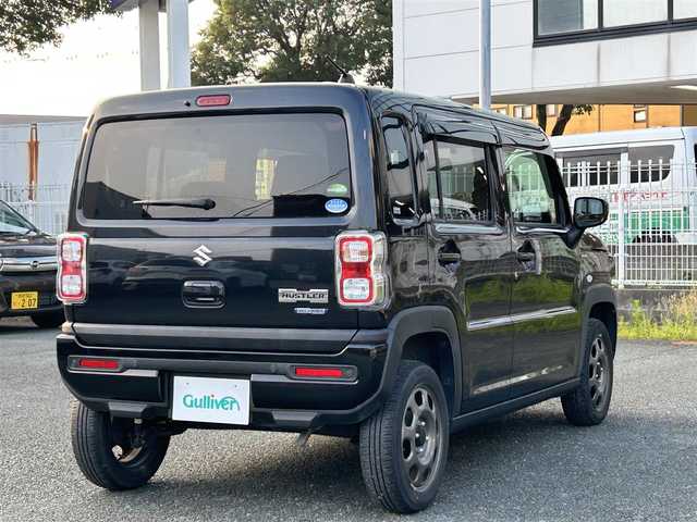 スズキ ハスラー HYBRID G 熊本県 2020(令2)年 3.1万km ブルーイッシュブラックパール3 プッシュスタート/社外ナビ/（CD・DVD・フルセグTV・BTオーディオ・SD）/バックカメラ/ビルトインETC/ドライブレコーダー/前席シートヒーター/オートライト/横滑り防止装置/純正フロアマット/純正ドアバイザー/新車保証書/取扱説明書/スマートスペアキー×1本