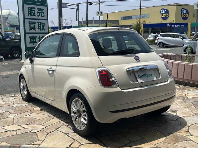 フィアット ５００ ペッレ 静岡県 2014(平26)年 4.6万km ビアンコ・ガーラ 主要装備/・純正オーディオ/（ＡＭ／ＦＭ／ＣＤ）/・マニュアルエアコン/・サイドカーテンエアバッグ/・１５インチ純正ＡＷ/・レザーシート/・純正フロアマット/・ハロゲンヘッドライト/・フォグランプ/・ステアリングスイッチ/・リモコンキー