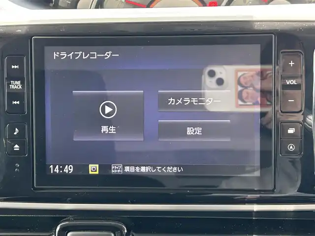 ダイハツ ムーヴ キャンバス G ブラックアクセント リミテッド SAⅢ 愛媛県 2020(令2)年 4.5万km グレーマイカM ワンオーナー/純正9インチナビ(フルセグTV/DVD/Bluetooth/HDMI)/全周囲カメラ/両側パワースライドドア/ETC/ナビ連動型ドライブレコーダー/レーンキープアシスト/横滑り防止装置/盗難防止装置/レーンキープアシスト/オートライト/オートマチックハイビーム/LEDヘッドライト/フォグランプ/コーナーセンサー/サイドエアバッグ/純正フロアマット/純正ドアバイザー/衝突軽減システム/スマートキー/ABS