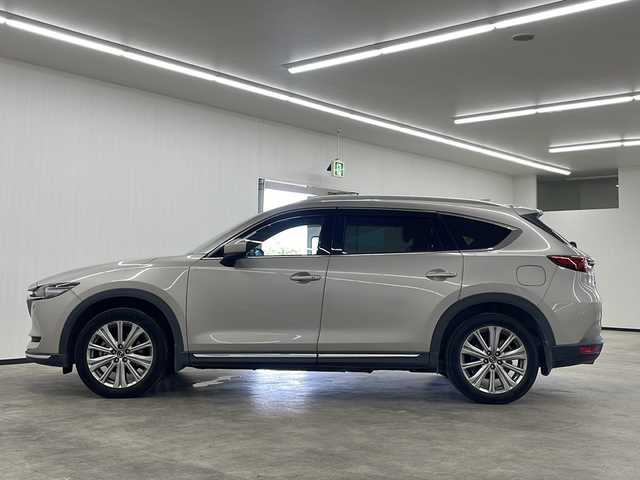 マツダ ＣＸ－８ XD エクスクルーシブモード 長崎県 2021(令3)年 9.3万km プラチナクォーツメタリック ワンオーナー/純正ナビ/全方位バックカメラ/（フルセグTV/Bluetooth）/サンルーフ/ETC2.0/ドライブレコーダー/クルーズコントロール/パドルシフト/ステアリングスイッチ/革巻きステアリング/D席N席電動シート/シートヒーター/シートエアコン/電動リアゲート/コーナーセンサー/車線逸脱警報/オートライト/LEDライト/スマートキー