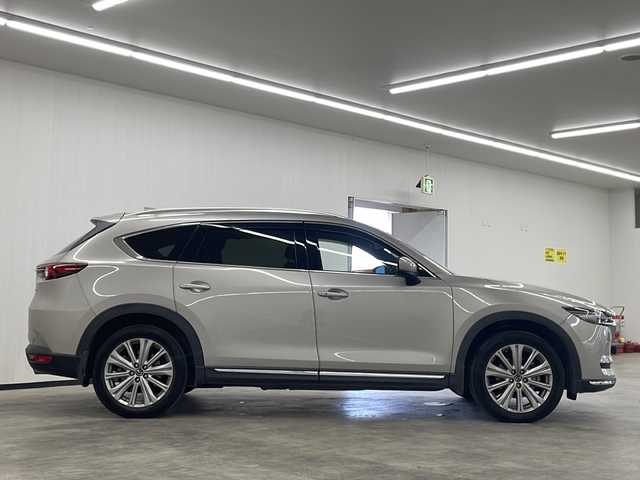 マツダ ＣＸ－８ XD エクスクルーシブモード 長崎県 2021(令3)年 9.3万km プラチナクォーツメタリック ワンオーナー/純正ナビ/全方位バックカメラ/（フルセグTV/Bluetooth）/サンルーフ/ETC2.0/ドライブレコーダー/クルーズコントロール/パドルシフト/ステアリングスイッチ/革巻きステアリング/D席N席電動シート/シートヒーター/シートエアコン/電動リアゲート/コーナーセンサー/車線逸脱警報/オートライト/LEDライト/スマートキー