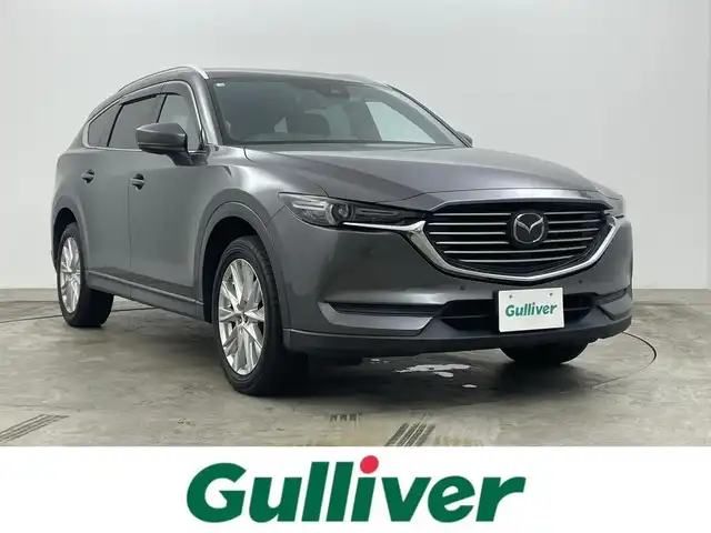 マツダ ＣＸ－８ XD プロアクティブ 岡山県 2018(平30)年 5.2万km マシーングレープレミアムM 純正8インチナビ　/・FM/AM/Bluetooth/フルセグ/CD/DVD/バックカメラ　/ＡＬＰＩＮＥ１０インチフリップダウンモニター　/パワーバックドア　/セーフティ/・スマートシティブレーキサポート/・レーンキープアシスト/・ブラインドスポットモニター/・マツダレーダークルーズコントロール　/・リアパーキングセンサー　/ＥＴＣ　/前後ドラレコ　/パワーシート/・シートメモリー/シートヒーター/ステアリングヒーター/ＬＥＤヘッドライト　