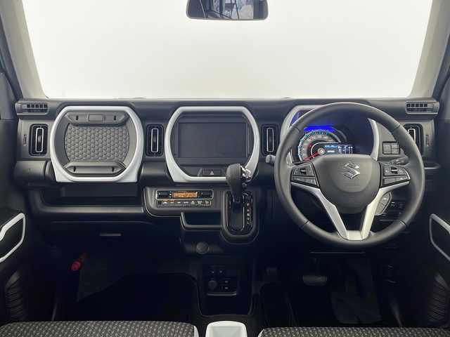 スズキ ハスラー HYBRID X 栃木県 2024(令6)年 0.3万km オフブルーM スズキセーフティサポート/・衝突軽減システム/・パーキングサポートセンサー/・レーダークルーズコントロール/・車線逸脱防止/・横滑り防止/・標識認識/前席シートヒーター/ステアリングスイッチ/電動格納ミラー/ドアミラーウインカー/LEDヘッドライト/サイドエアバック/純正アルミホイール/プッシュスタート/スマートキー