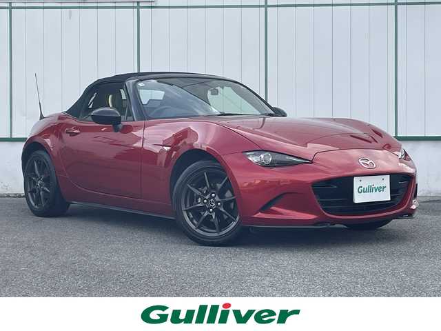 マツダ ロードスター S スペシャルパッケージ 山梨県 2016(平28)年 12.7万km ソウルレッドプレミアムメタリック 純正SDナビ/Bluetooth接続/ワンセグTV/ETC/アイドリングストップ/ドライブレコーダー/ステアリングスイッチ/純正16インチアルミホイール/スペアキー1本/取扱説明書/保証書