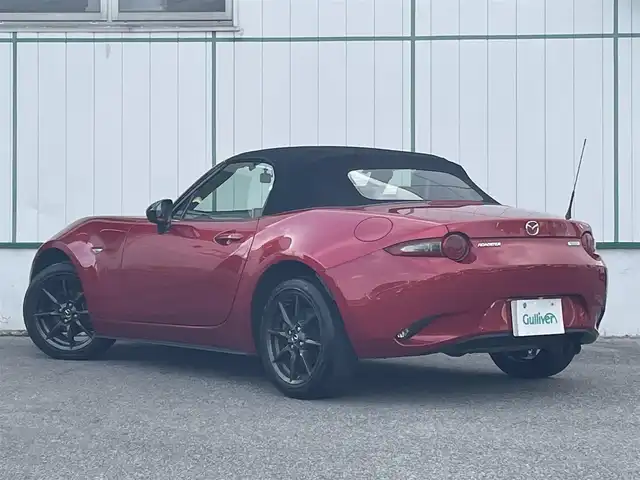 マツダ ロードスター S スペシャルパッケージ 山梨県 2016(平28)年 12.7万km ソウルレッドプレミアムメタリック 純正SDナビ/Bluetooth接続/ワンセグTV/ETC/アイドリングストップ/ドライブレコーダー/ステアリングスイッチ/純正16インチアルミホイール/スペアキー1本/取扱説明書/保証書