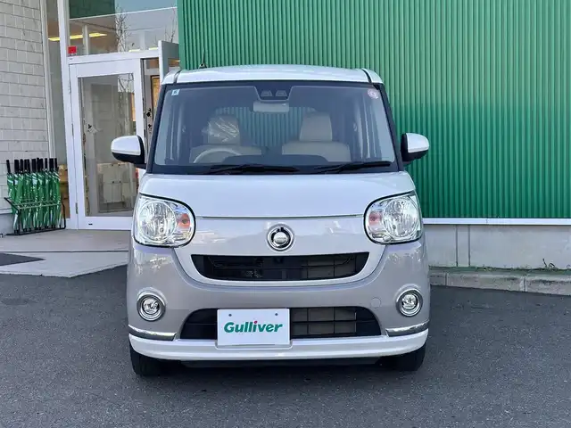ダイハツ ムーヴ キャンバス X メイクアップ リミテッド SAⅢ 宮城県 2022(令4)年 2.7万km パールホワイトⅢ/スムースグレーマイカメタリック 2トーン スマートアシスト3/・衝突回避支援ブレーキ機能/・衝突警報機能/・車線逸脱警報機能/・誤発進抑制制御機能/・先行車発進お知らせ機能/・オートハイビーム/純正ナビ（NMZK-W70D）/・CD/DVD/・Bluetooth/・フルセグTV/パノラマモニター/両側パワースライドドア/ステアリングスイッチ/フォグランプ/オートライト/スマートキー＆プッシュスタート/スペアキー/電動格納ミラー/W/サイドエアバッグ