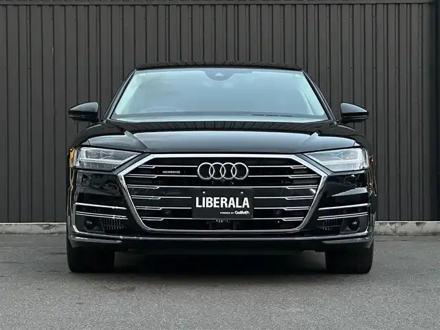 アウディ Ａ８ 60TFSIクワトロ 福島県 2019(令1)年 3.2万km ミトスブラックメタリック サンルーフ/Bang & Olufsen/エアサス/ACC/レーンキープ/ブラインドスポット/ヘッドアップディスプレイ/黒革シート/全席パワーシート/全席シートヒーター/前席ベンチレーション/純正ナビ/フルセグTV/360°カメラ/AppleCarPlay/LEDヘッドライト/ETC/前後ドライブレコーダー/コーナーセンサー/電動チルトステア/パワートランク/フットオープナー/パドルシフト/オートホールド/ソフトクローズドア/純正20インチAW/取扱説明書/保証書/スペアキー