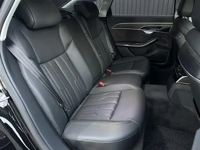 アウディ Ａ８ 60TFSIクワトロ 福島県 2019(令1)年 3.2万km ミトスブラックメタリック サンルーフ/Bang & Olufsen/エアサス/ACC/レーンキープ/ブラインドスポット/ヘッドアップディスプレイ/黒革シート/全席パワーシート/全席シートヒーター/前席ベンチレーション/純正ナビ/フルセグTV/360°カメラ/AppleCarPlay/LEDヘッドライト/ETC/前後ドライブレコーダー/コーナーセンサー/電動チルトステア/パワートランク/フットオープナー/パドルシフト/オートホールド/ソフトクローズドア/純正20インチAW/取扱説明書/保証書/スペアキー